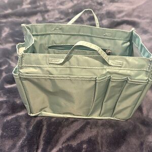 Sleek Green Organizer Bag
